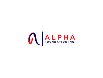 Alpha Foundation, Inc. logo design by bricton