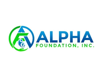 Alpha Foundation, Inc. logo design by Benok