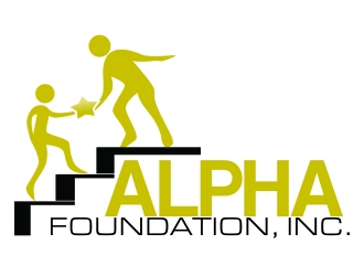 Alpha Foundation, Inc. logo design by ElonStark