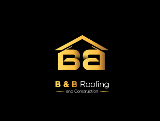 B & B Roofing and Construction logo design by AnuragYadav