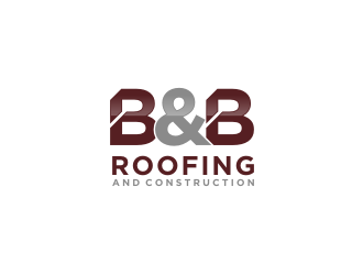 B & B Roofing and Construction logo design by mbamboex