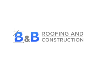 B & B Roofing and Construction logo design by Gravity