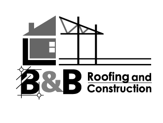 B & B Roofing and Construction logo design by STTHERESE
