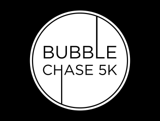 bubble chase 5k logo design by afra_art