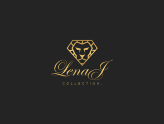 LenaJ COLLECTION. logo design by ndaru