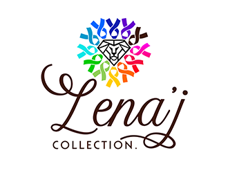 LenaJ COLLECTION. logo design by 3Dlogos