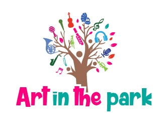 Art in the park logo design by shravya