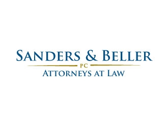 Sanders & Beller PC Attorneys at Law logo design by zamzam
