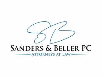 Sanders & Beller PC Attorneys at Law logo design by hopee