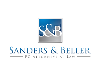 Sanders & Beller PC Attorneys at Law logo design by Landung