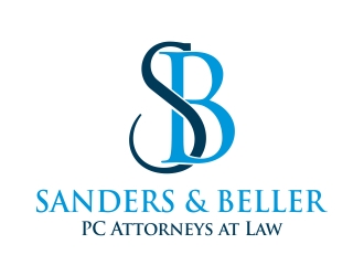 Sanders & Beller PC Attorneys at Law logo design by cikiyunn