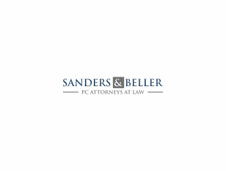 Sanders & Beller PC Attorneys at Law logo design by haidar
