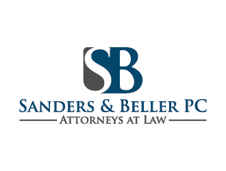 Sanders & Beller PC Attorneys at Law logo design by mhala