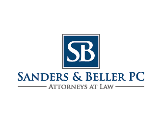Sanders & Beller PC Attorneys at Law logo design by mhala
