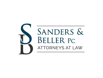 Sanders & Beller PC Attorneys at Law logo design by JJlcool