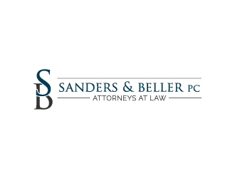Sanders & Beller PC Attorneys at Law logo design by JJlcool