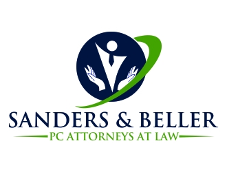 Sanders & Beller PC Attorneys at Law logo design by ElonStark