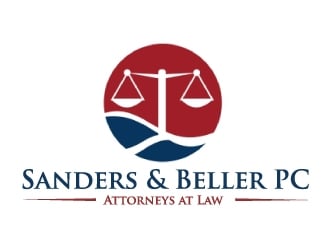 Sanders & Beller PC Attorneys at Law logo design by ElonStark