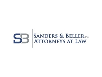 Sanders & Beller PC Attorneys at Law logo design by josephope