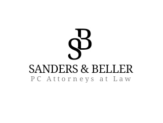 Sanders & Beller PC Attorneys at Law logo design by Rexx