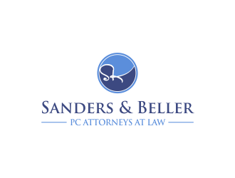Sanders & Beller PC Attorneys at Law logo design by afra_art