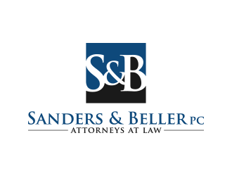 Sanders & Beller PC Attorneys at Law logo design by lexipej