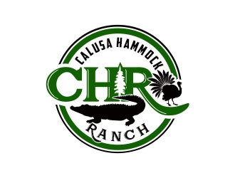 Calusa Hammock Ranch logo design by Benok