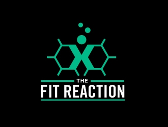 The Fit Reaction  logo design by Foxcody