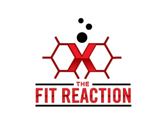 The Fit Reaction  logo design by Foxcody