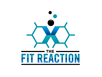 The Fit Reaction  logo design by Foxcody