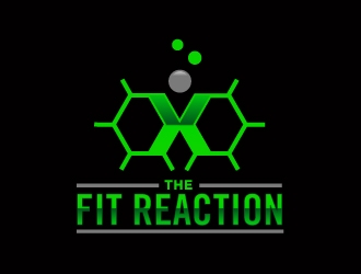 The Fit Reaction  logo design by Foxcody