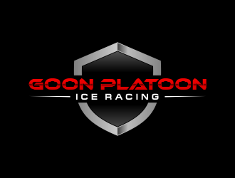 Goon Platoon Ice Racing logo design by MUNAROH