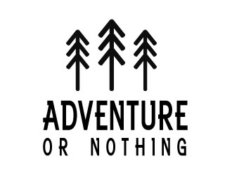adventure or nothing logo design by Suvendu