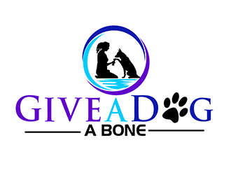 Give a Dog a Bone logo design by 3Dlogos