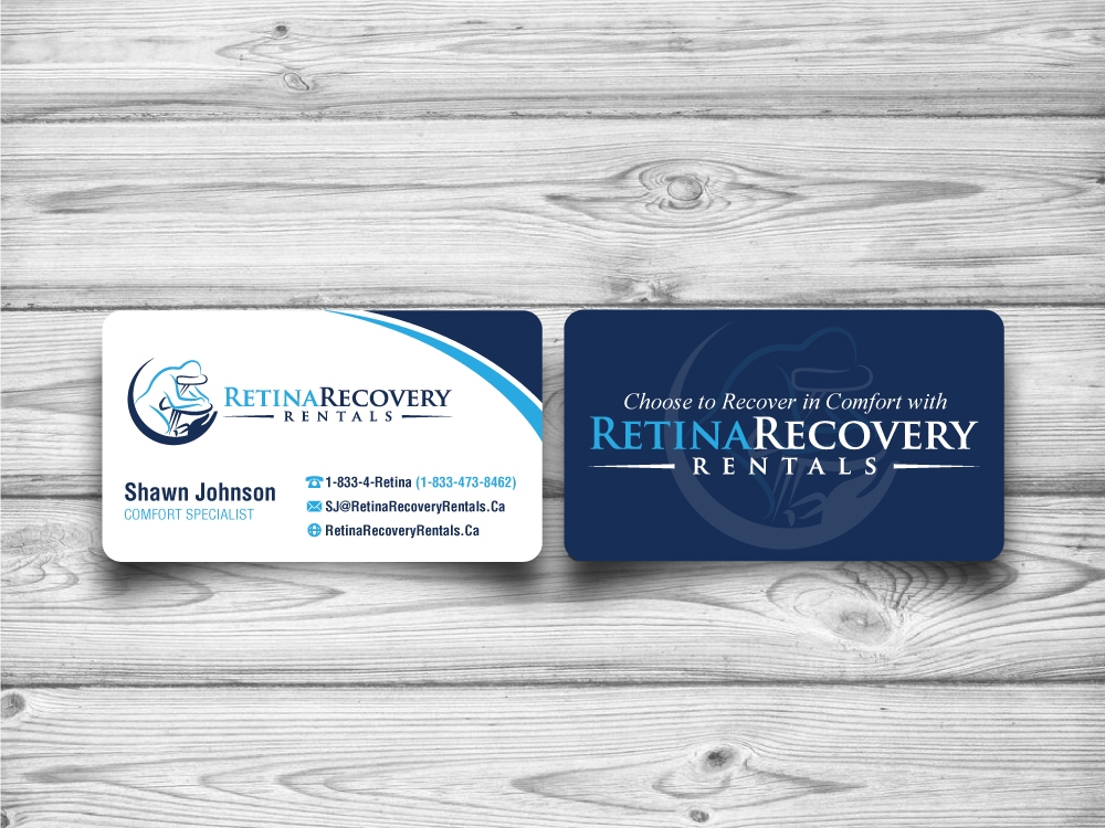 Retina Recovery Rentals logo design by jaize