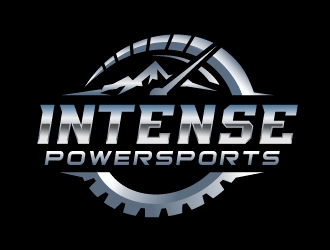 Intense Powersports logo design by ORPiXELSTUDIOS