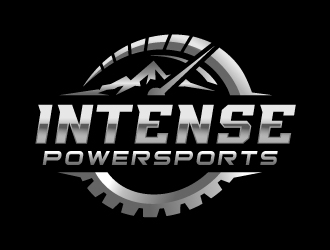 Intense Powersports logo design by ORPiXELSTUDIOS