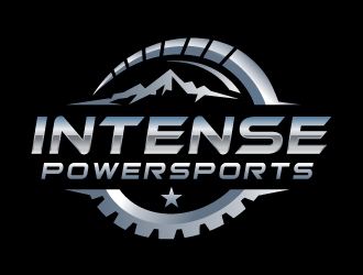 Intense Powersports logo design by ORPiXELSTUDIOS