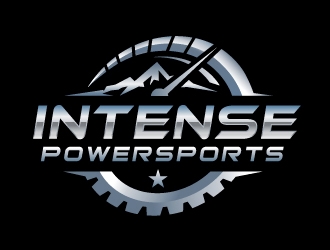 Intense Powersports logo design by ORPiXELSTUDIOS