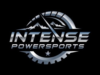 Intense Powersports logo design by ORPiXELSTUDIOS