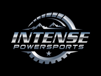 Intense Powersports logo design by ORPiXELSTUDIOS