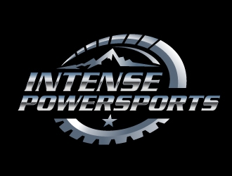 Intense Powersports logo design by ORPiXELSTUDIOS
