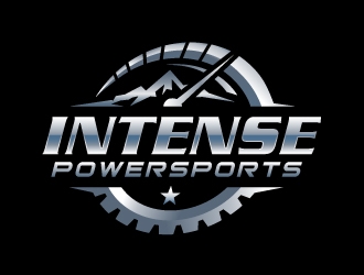 Intense Powersports logo design by ORPiXELSTUDIOS