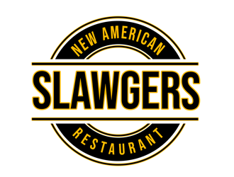 SLAWGERS New American Restaurant logo design by kunejo