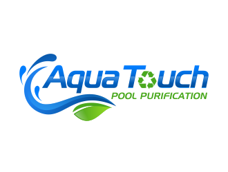 Aqua Touch Pool Purification logo design by ingepro