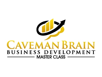 Caveman Brain Business Development Master Class logo design by jaize