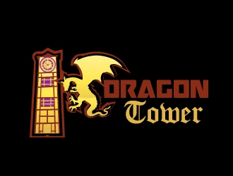 Dragon Tower logo design by samuraiXcreations
