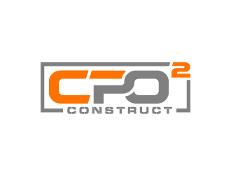 CPO² construct logo design by denfransko