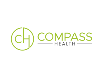 Compass Health logo design by lexipej