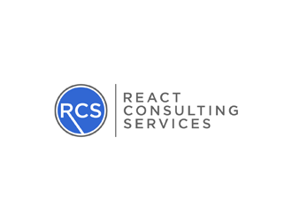 React Consulting Services - We also use RCS logo design by johana